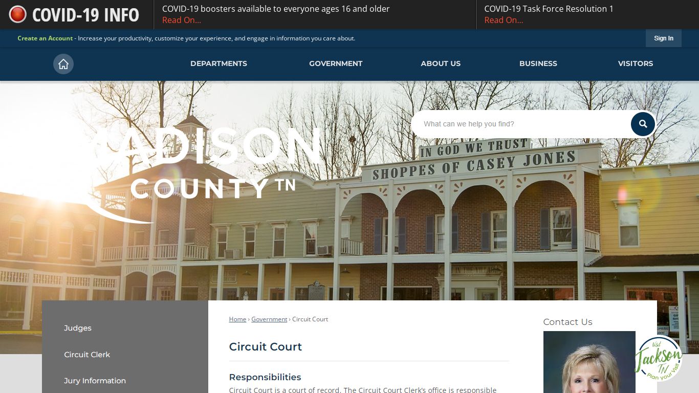 Circuit Court | Madison County, TN - Official Website
