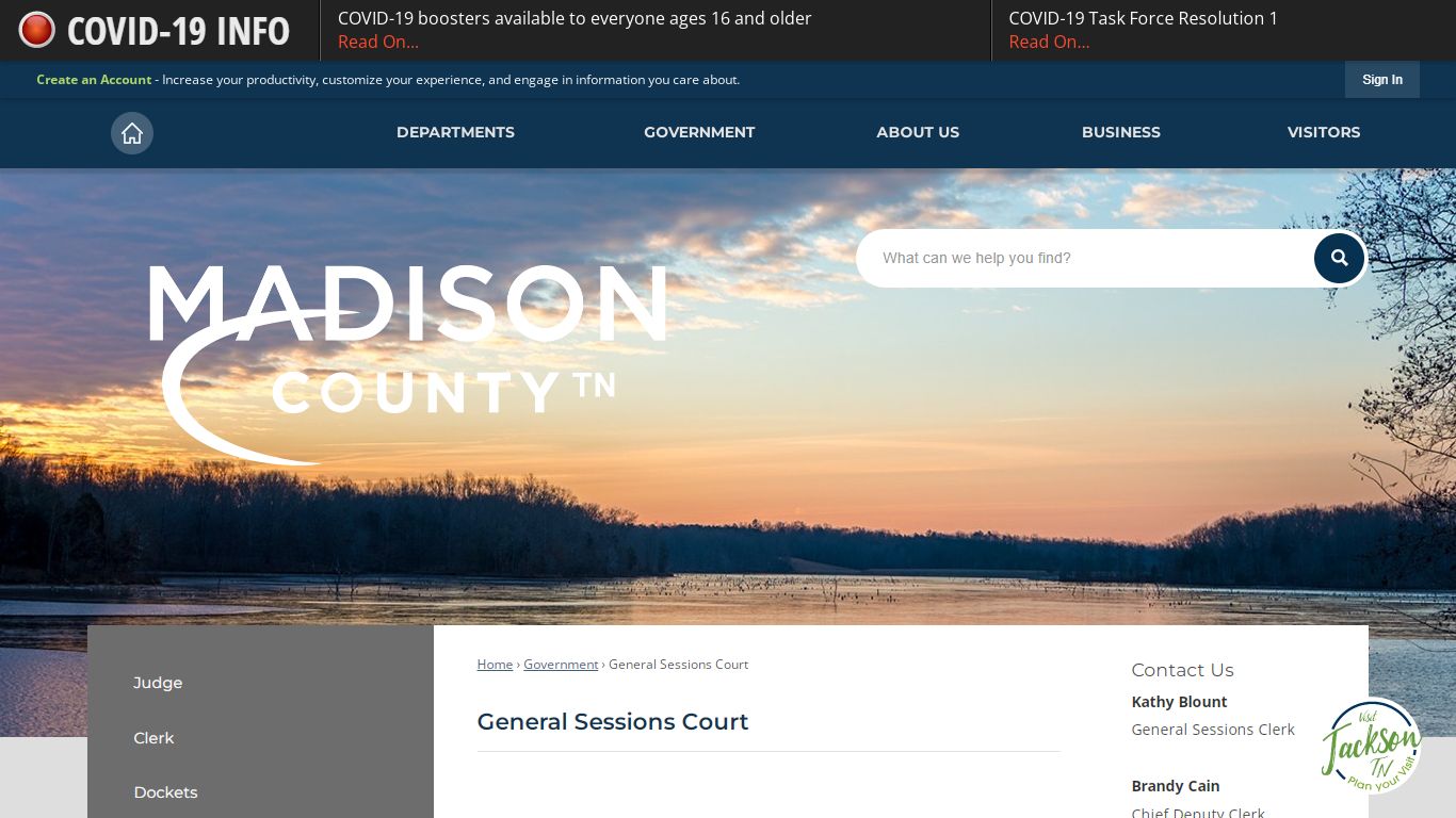 General Sessions Court | Madison County, TN - Official Website